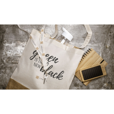 Logotrade promotional item image of: Combi Organic Shopper (160 g/m²) bag