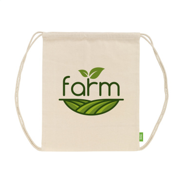 Logotrade promotional merchandise picture of: Organic Cotton GOTS Promo (140 g/m²) backpack