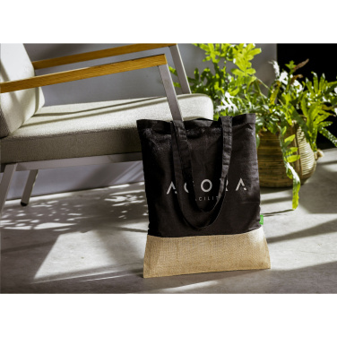 Logotrade promotional giveaways photo of: Combi Organic Shopper (160 g/m²) bag