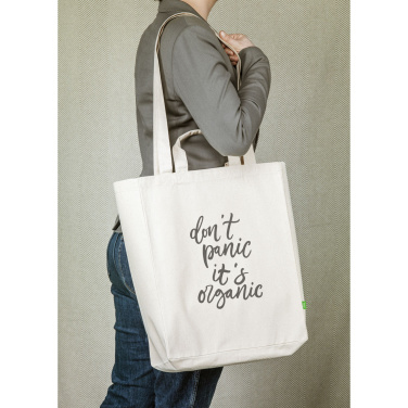 Logotrade advertising product image of: Organic Cotton Canvas Tote Bag (280 g/m²)