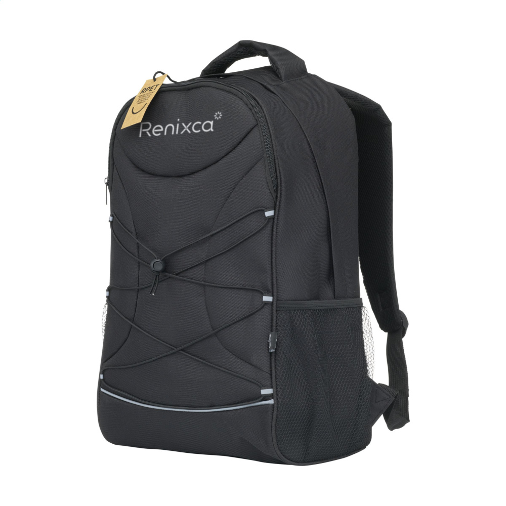Logotrade promotional product image of: Flashline GRS RPET Laptop Backpack