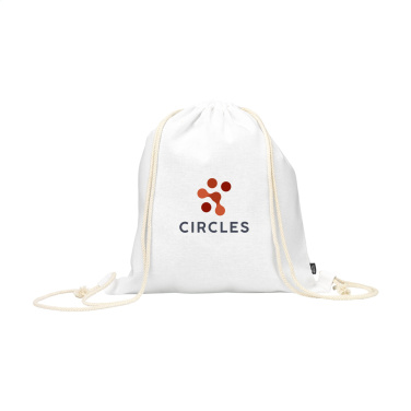 Logotrade promotional product picture of: PromoColour GRS Recycled Cotton Backpack (150 g/m²)