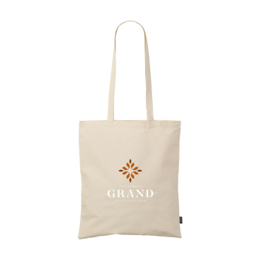 Logo trade promotional merchandise picture of: ShoppyBag GRS Recycled Cotton (140 g/m²)