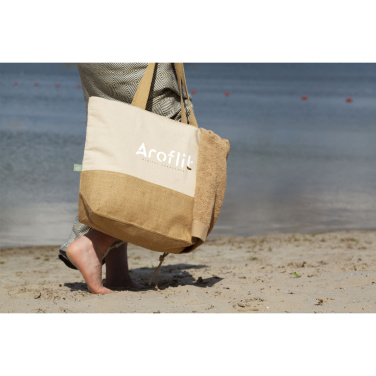 Logotrade advertising product image of: Cancun Beachbag Organic Cotton (320 g/m²)