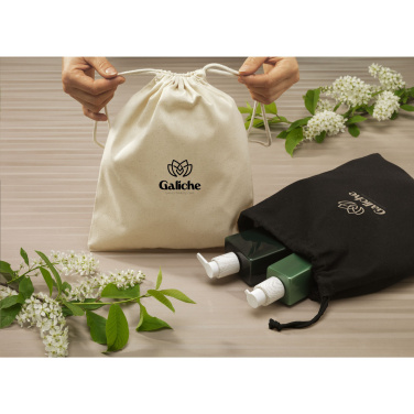 Logotrade corporate gift picture of: Gift Pouch GRS Recycled Cotton (150 g/m²) M