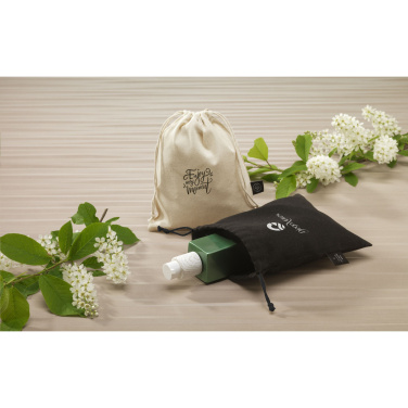 Logotrade advertising product image of: Gift Pouch GRS Recycled Cotton (150 g/m²) S