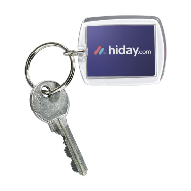 Logo trade promotional giveaway photo of: Club keyring