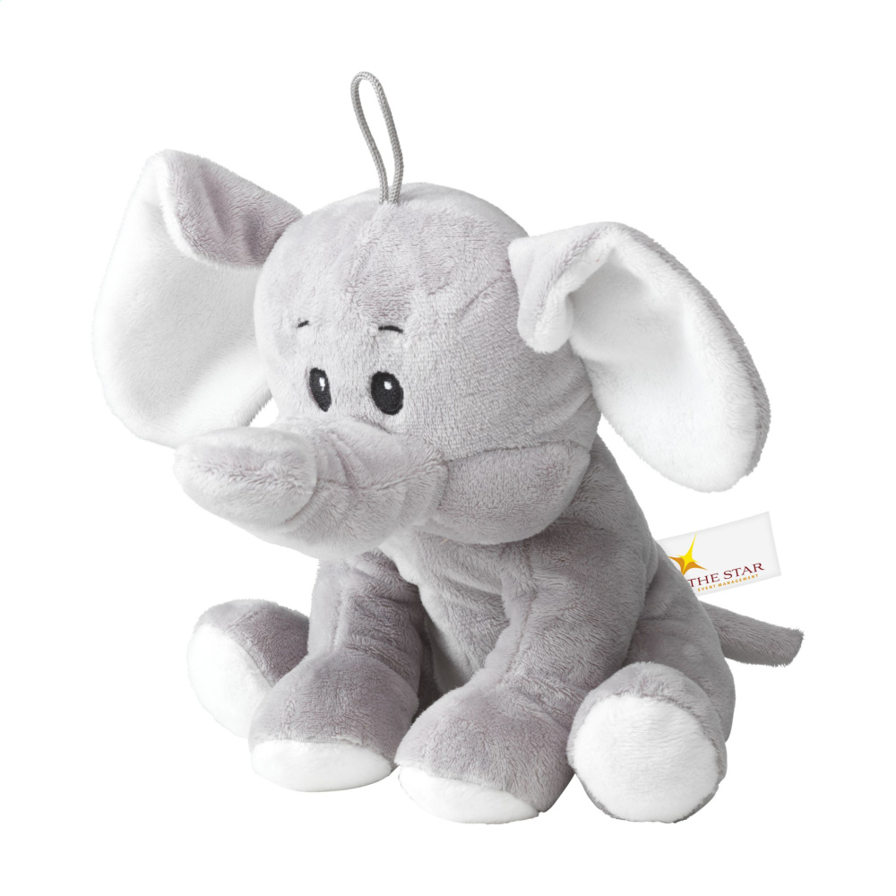 Logo trade promotional gifts picture of: Olly plush elephant cuddly toy