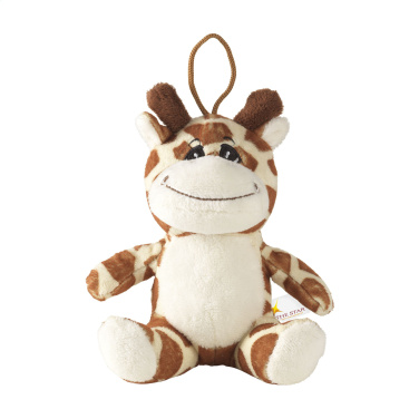 Logotrade promotional product picture of: Animal Friend Giraffe cuddle toy