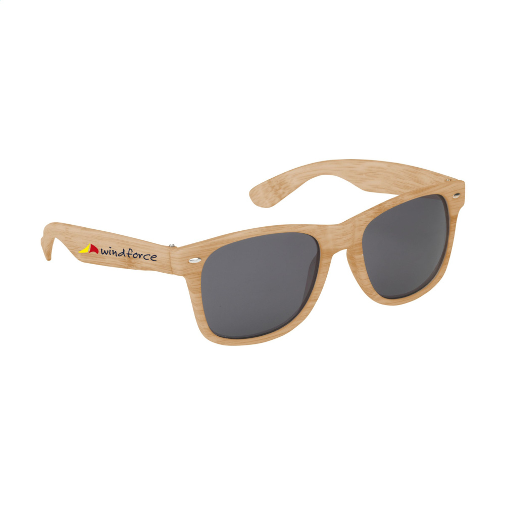 Logo trade corporate gifts image of: Looking Bamboo sunglasses