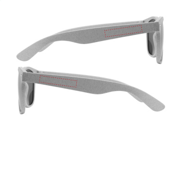 Logo trade advertising products picture of: Malibu Eco Wheatstraw sunglasses