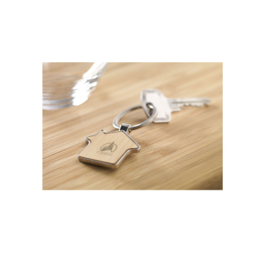 Logo trade promotional items picture of: Casa bamboo keyring