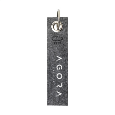 Logo trade promotional gift photo of: GRS RPET Felt Keyring
