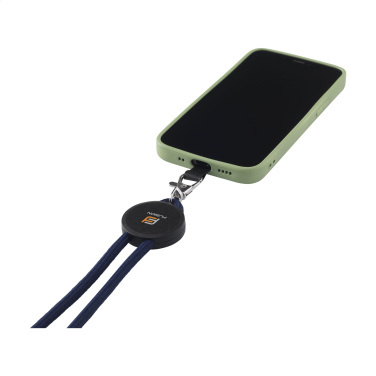 Logotrade promotional product image of: Lace Lanyard GRS RPET 5 mm keycord