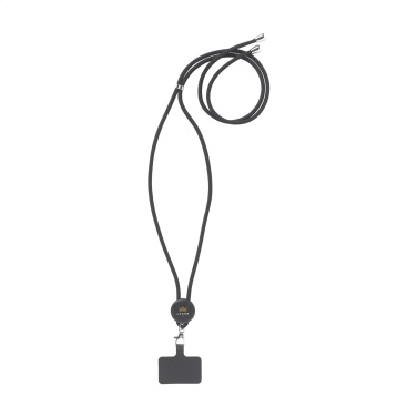 Logotrade promotional giveaway picture of: Lace Lanyard GRS RPET 5 mm keycord