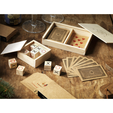 Logotrade promotional merchandise picture of: Recycled Playing Cards Double X-Mas