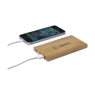Logo trade advertising product photo of: Bamboo 4000 Powerbank external charger