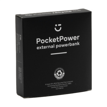 Logotrade promotional giveaway image of: PocketPower 5000 RCS Recycled Powerbank