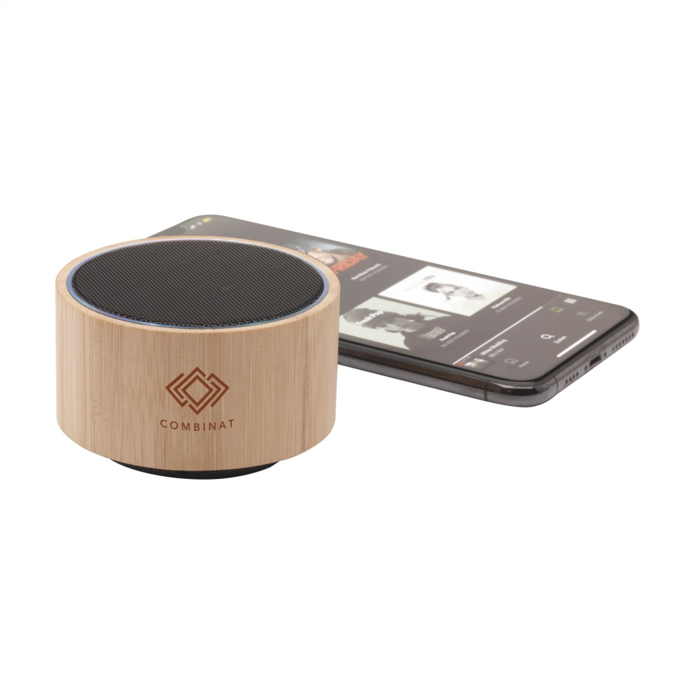 Logotrade promotional giveaway picture of: Wave Bamboo Wireless Speaker