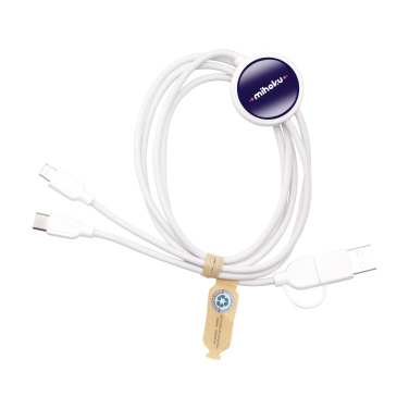Logo trade promotional items picture of: Charging Cable RCS Recycled ABS-TPE
