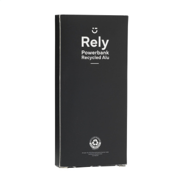 Logotrade promotional gift image of: Rely Powerbank 10000 RCS Recycled Alu