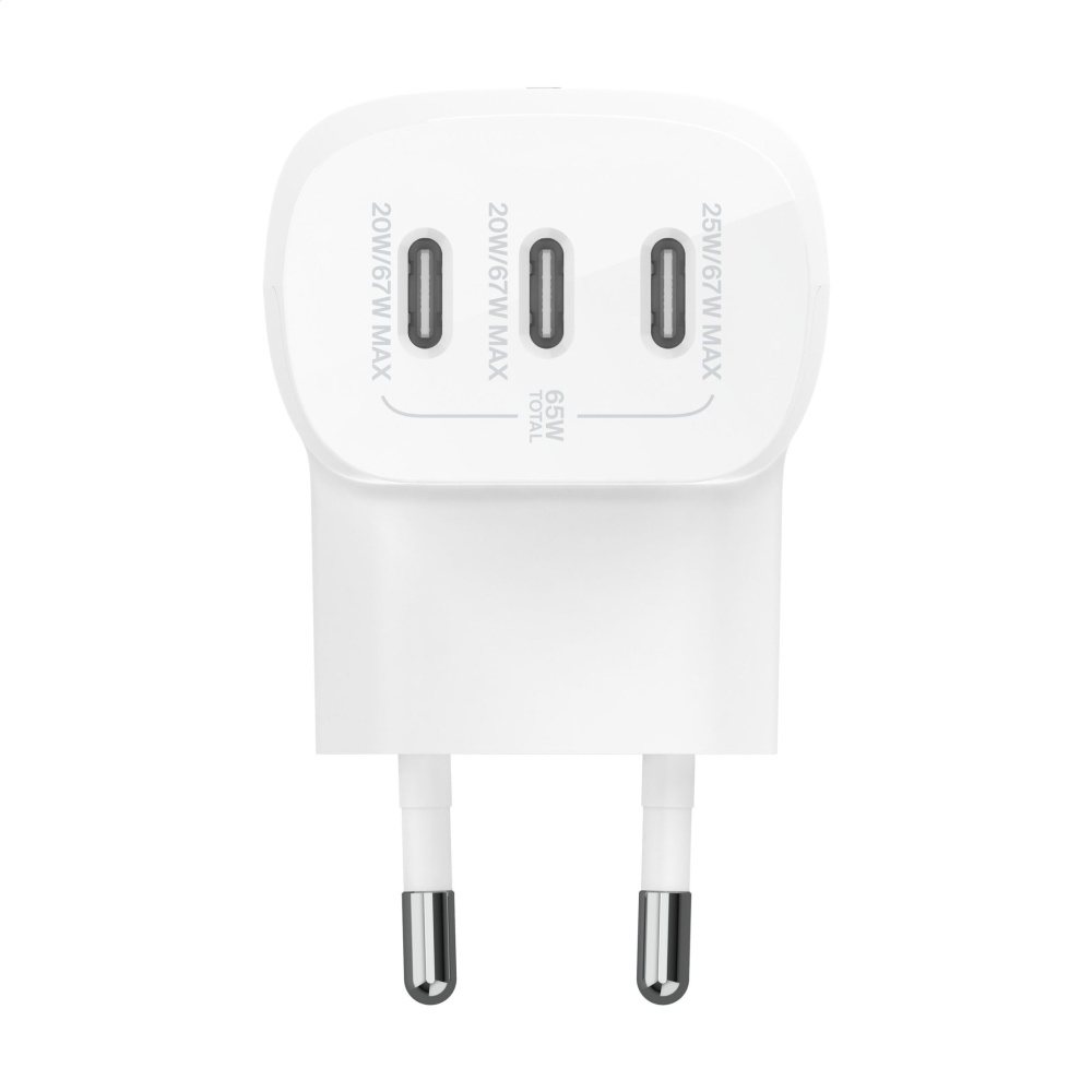 Logotrade business gifts photo of: Belkin BoostCharge 3-Port Wall Charger