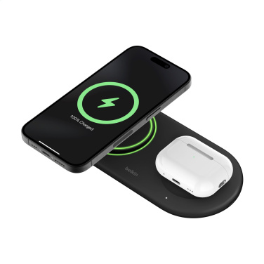 Logo trade corporate gifts picture of: Belkin BoostCharge Pro 2-in-1 Pad