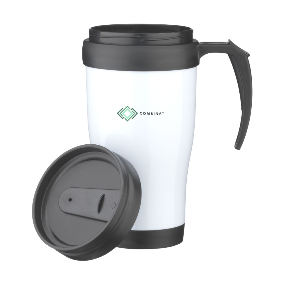 Logotrade promotional product picture of: ThermoDrink 400 ml thermo cup