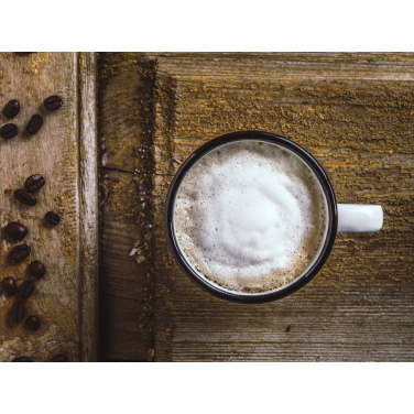 Logo trade advertising products picture of: Retro Enamel Mug 350 ml