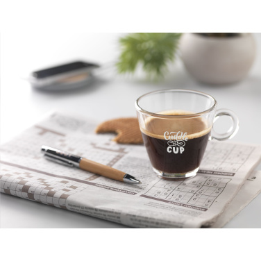 Logotrade promotional merchandise image of: Lugano Coffee Glass 230 ml