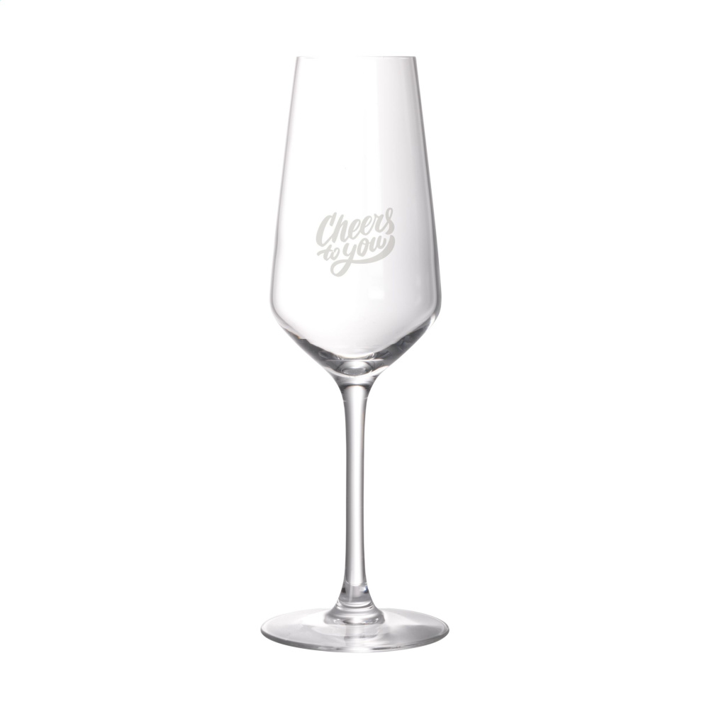 Logo trade promotional items picture of: Loire Champagne glass 230 ml