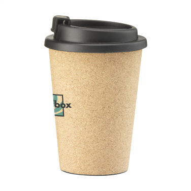 Logotrade promotional item picture of: Attea Cork 350 ml coffee cup