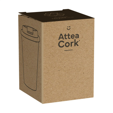 Logo trade promotional gifts picture of: Attea Cork 350 ml coffee cup