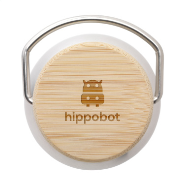 Logo trade promotional merchandise picture of: Nordvik RCS Recycled Steel 500 ml drinking bottle