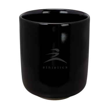 Logo trade business gift photo of: Cadiz Black 350 ml drinking cup