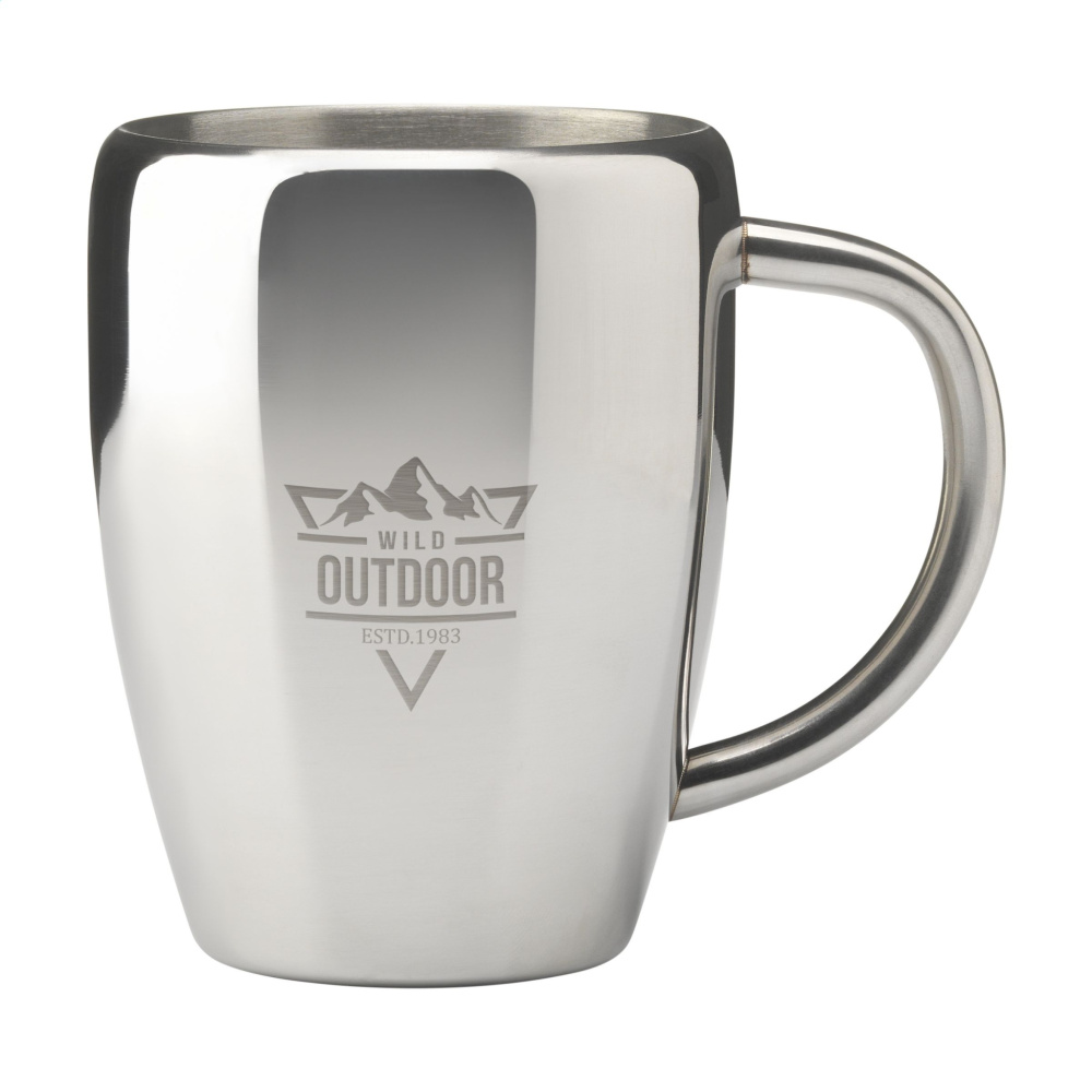 Logo trade promotional product photo of: SteelMug RCS Recycled Steel 220 ml