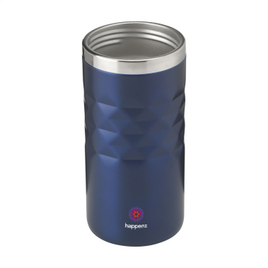 Logo trade promotional merchandise picture of: Geometric Mug RCS Recycled Steel 280 ml thermo cup
