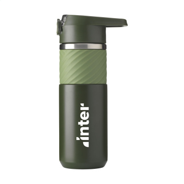 Logo trade promotional product photo of: Lynn RCS Recycled Steel Bottle 500 ml