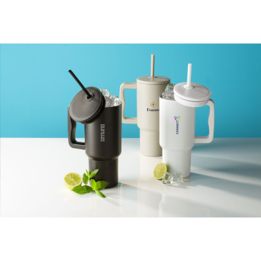 Logo trade promotional merchandise picture of: Rhino RCS Recycled Steel Cup 900 ml