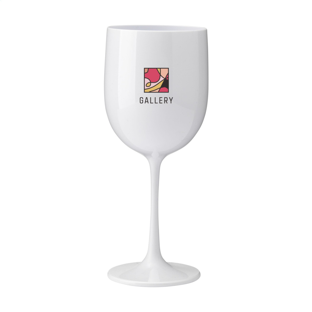 Logo trade business gift photo of: Lunaire Reusable Wine Glass 480 ml