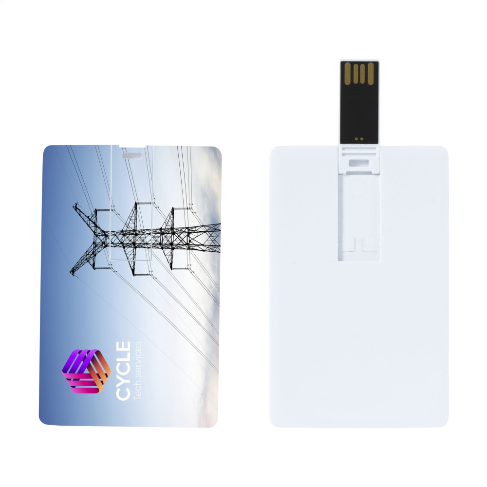 Logotrade advertising products photo of: CredCard USB from stock 8 GB