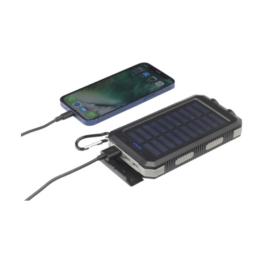 Logotrade promotional merchandise image of: Trail RCS Solar Charger Compass 8000