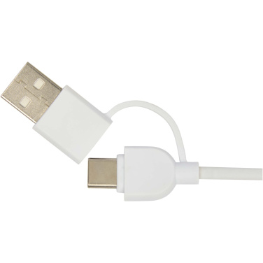 Logo trade corporate gifts picture of: Freal 15W recycled plastic wireless charging pad