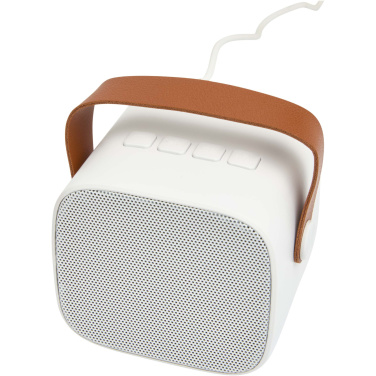 Logo trade promotional giveaways picture of: Diya 3W wireless recycled plastic speaker