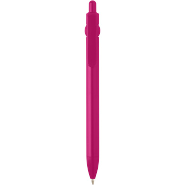 Logo trade promotional merchandise image of: Fidget recycled plastic ballpoint pen (black ink)