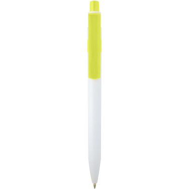 Logotrade promotional product picture of: Unica recycled plastic ballpoint pen (black ink)