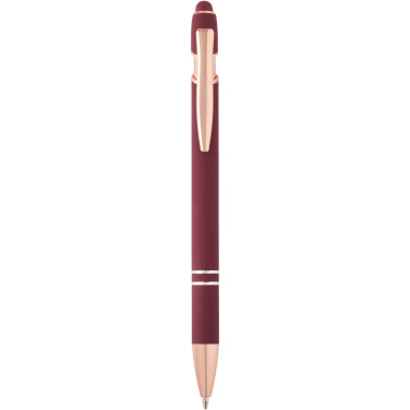 Logotrade promotional gift picture of: Nanna ballpoint pen with rose gold finish (blue ink)