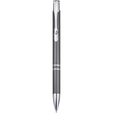 Logo trade corporate gifts picture of: Moneta recycled aluminium ballpoint pen (blue ink)