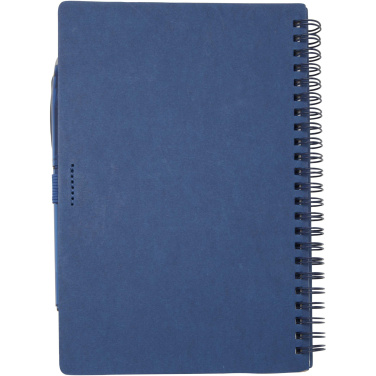 Logotrade promotional gift image of: Slate reusable soft cover notebook and pen set (black ink)