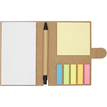 Logotrade advertising products photo of: Swift sticky notes booklet with ballpoint pen (black ink)